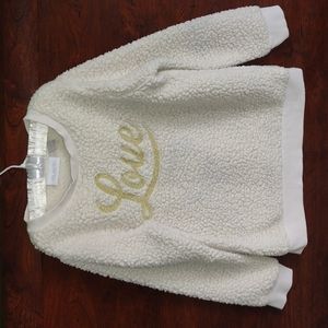 Fluffy Lamb "Love" Sweater / Sweatshirt